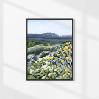 "Buffalo Mountain" Art Print