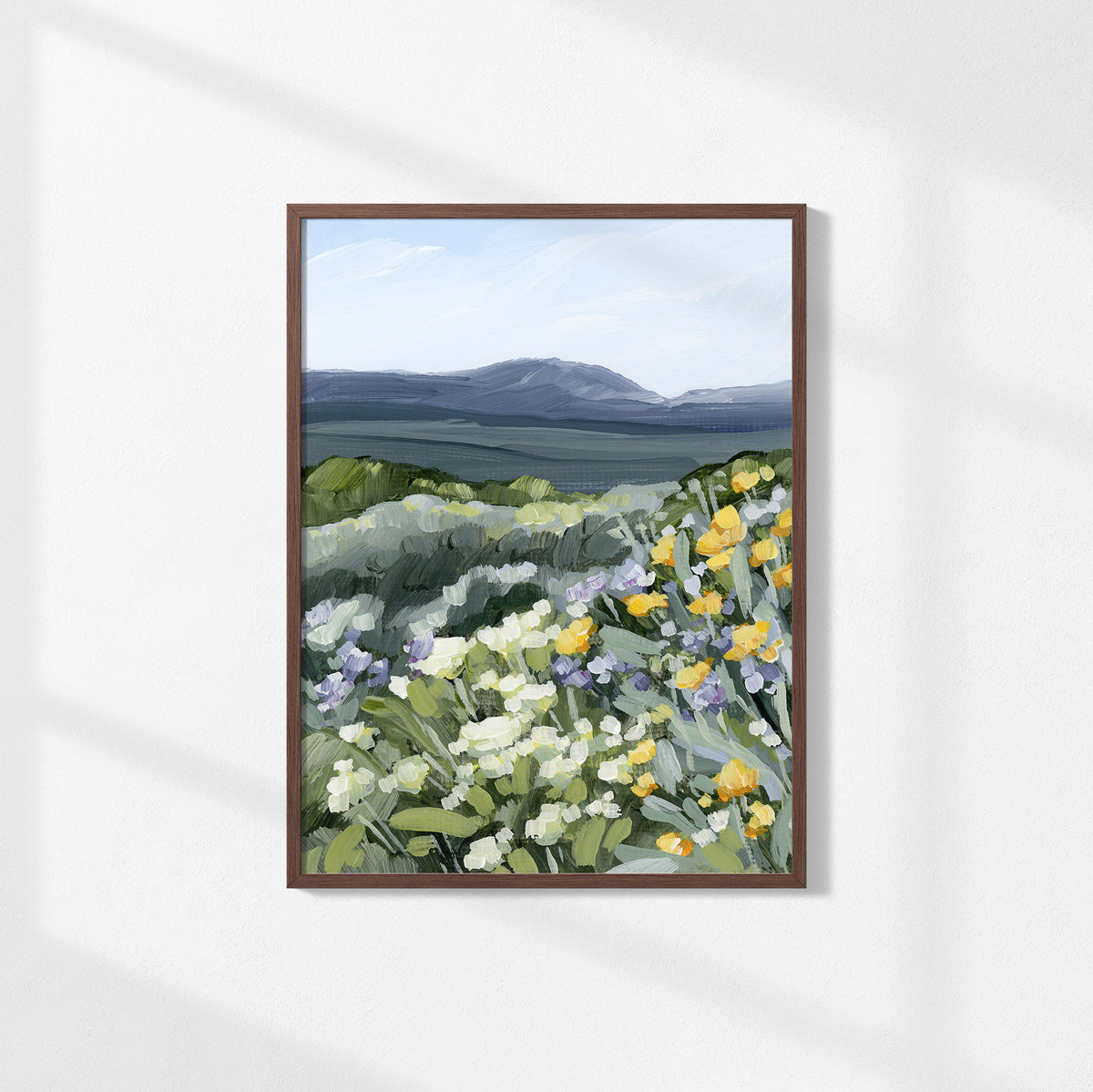 "Buffalo Mountain" Art Print