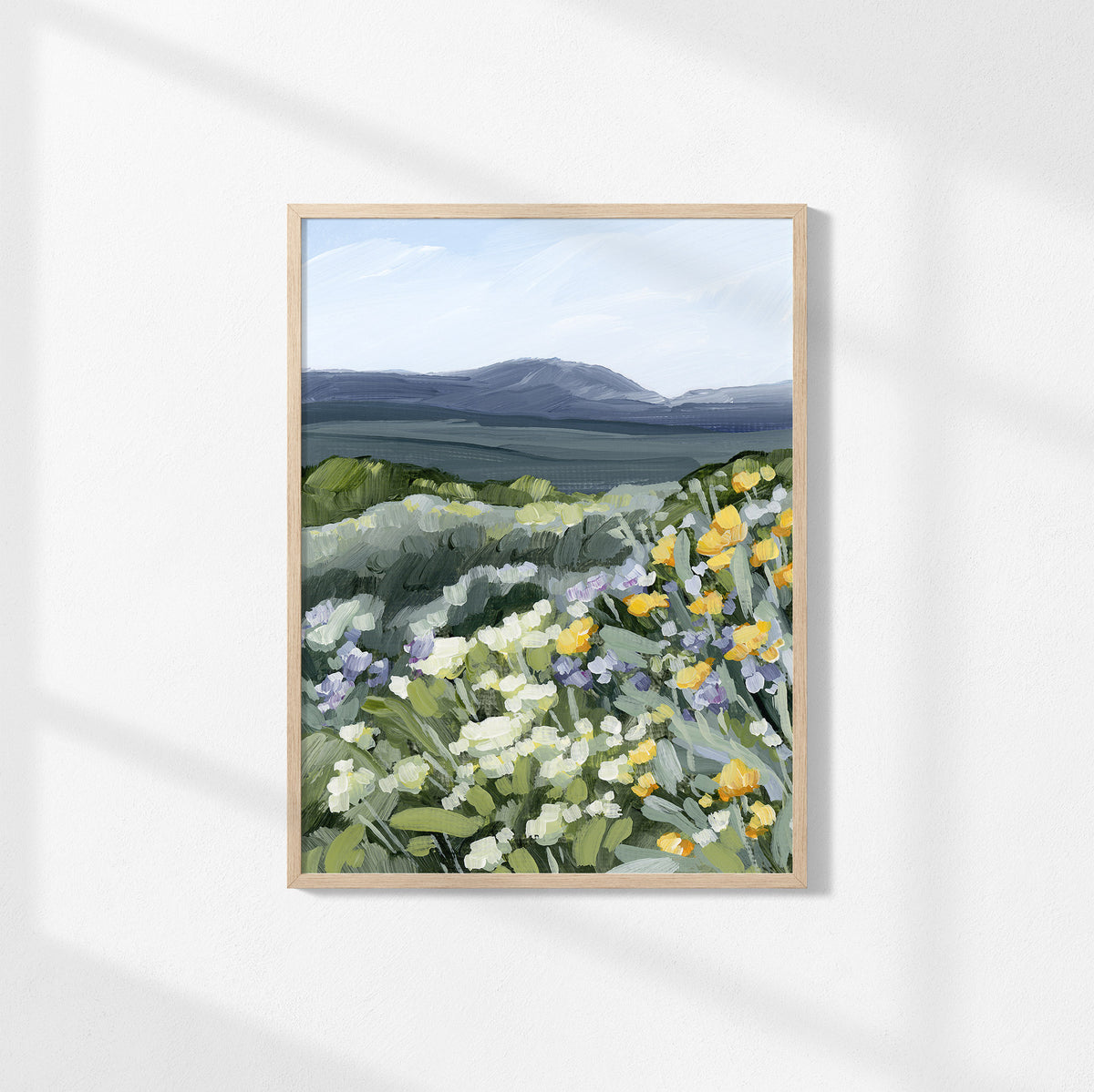 "Buffalo Mountain" Art Print