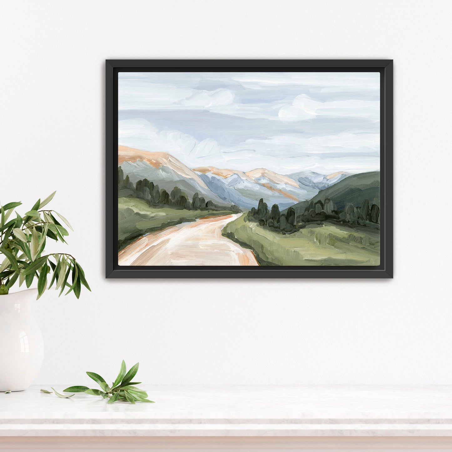 "Canyon Ridge Road I" Art Print - Katie Garrison Art