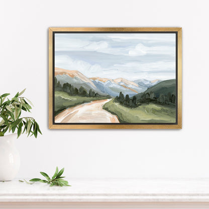 "Canyon Ridge Road I" Art Print - Katie Garrison Art