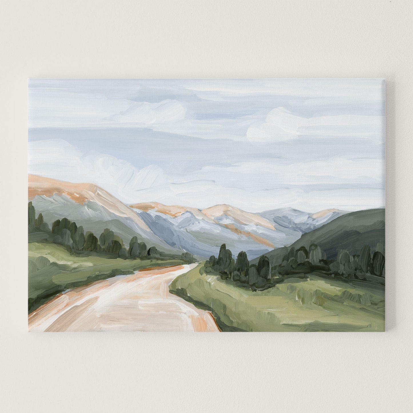 "Canyon Ridge Road I" Art Print - Katie Garrison Art