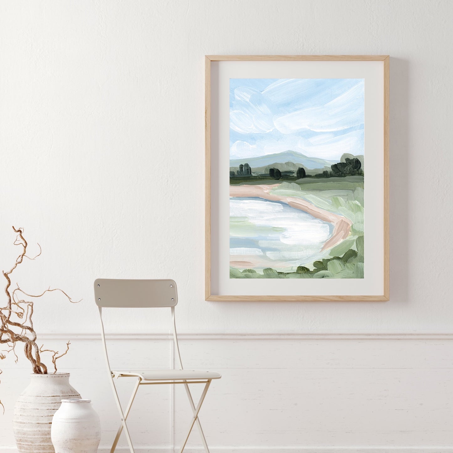 "Catamount Reservoir I" Art Print - Katie Garrison Art