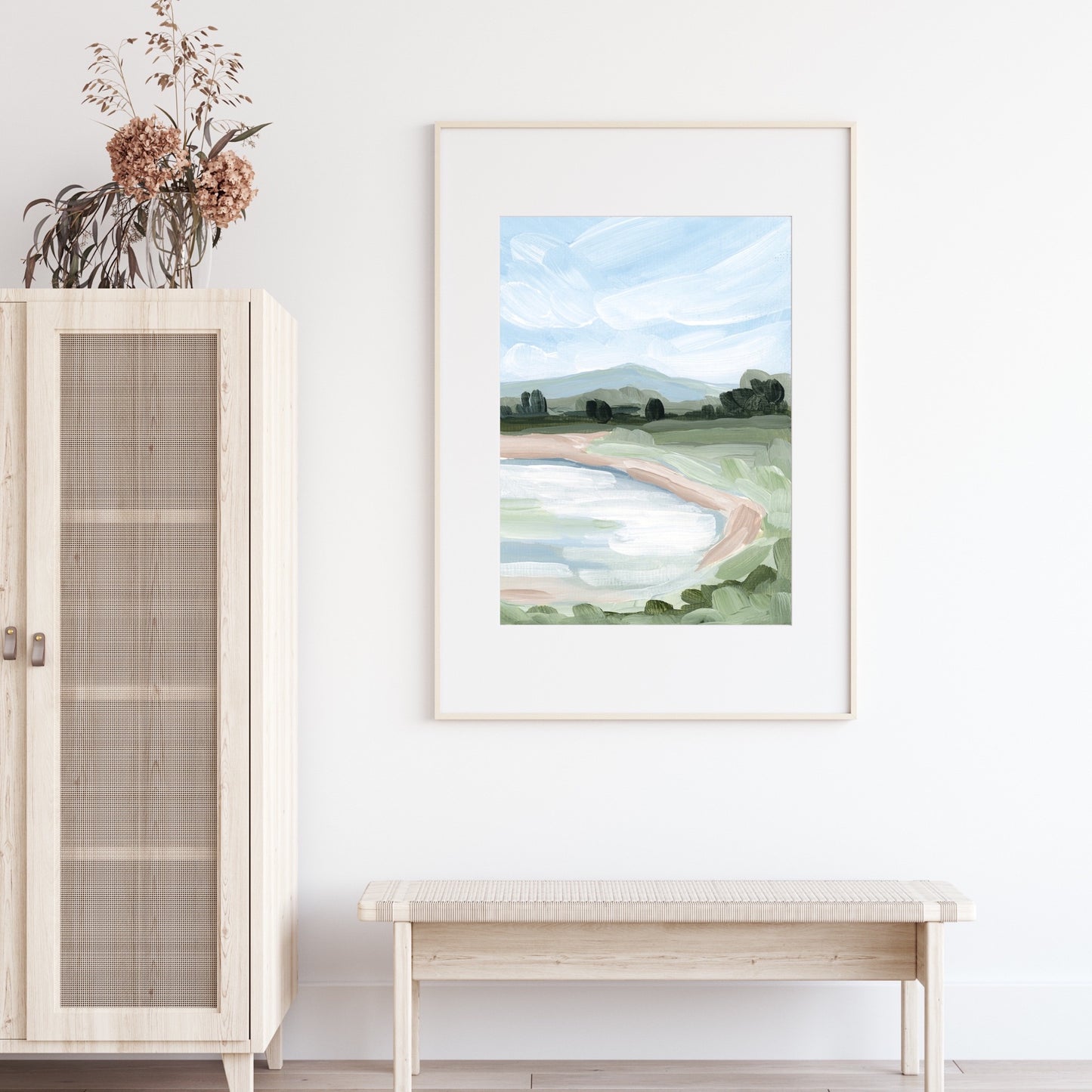 "Catamount Reservoir I" Art Print - Katie Garrison Art