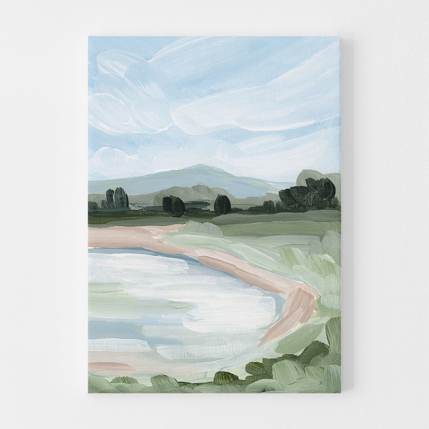 "Catamount Reservoir I" Art Print - Katie Garrison Art