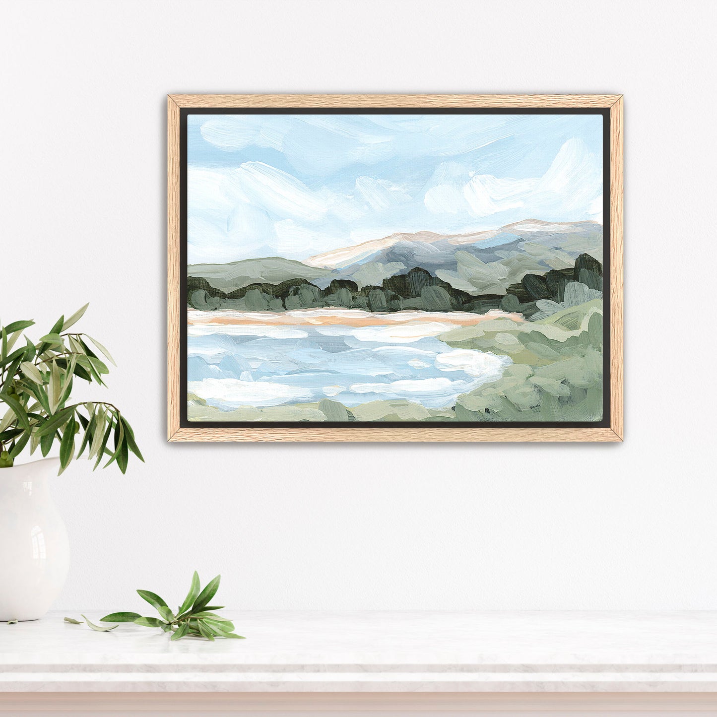 "Catamount Reservoir II" Art Print - Katie Garrison Art