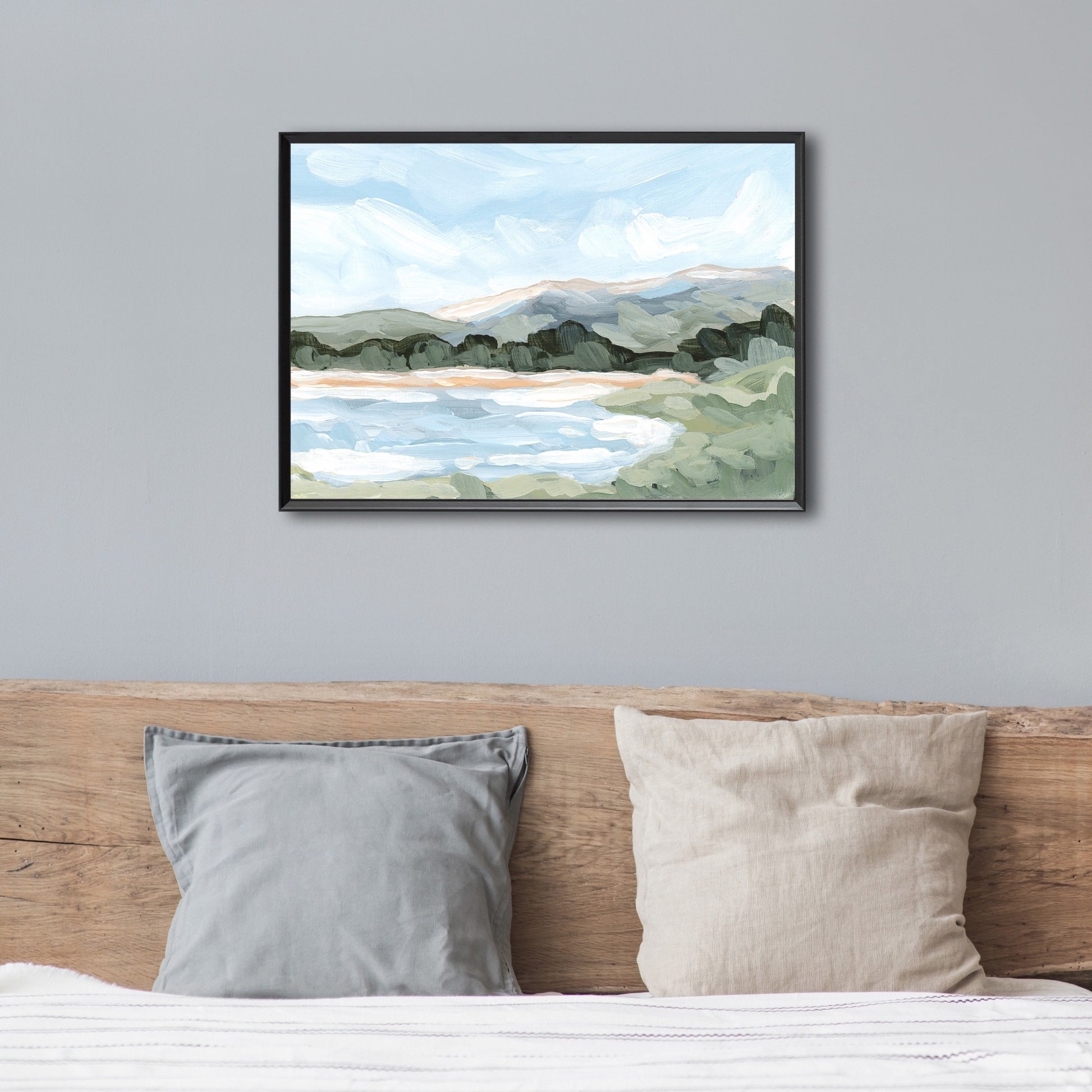 "Catamount Reservoir II" Art Print - Katie Garrison Art