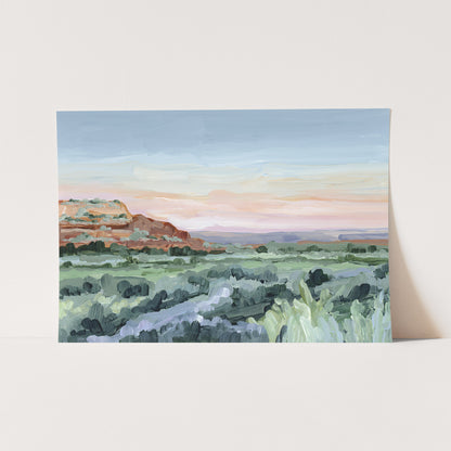 Kunstdruck „Am Rande von Utah“