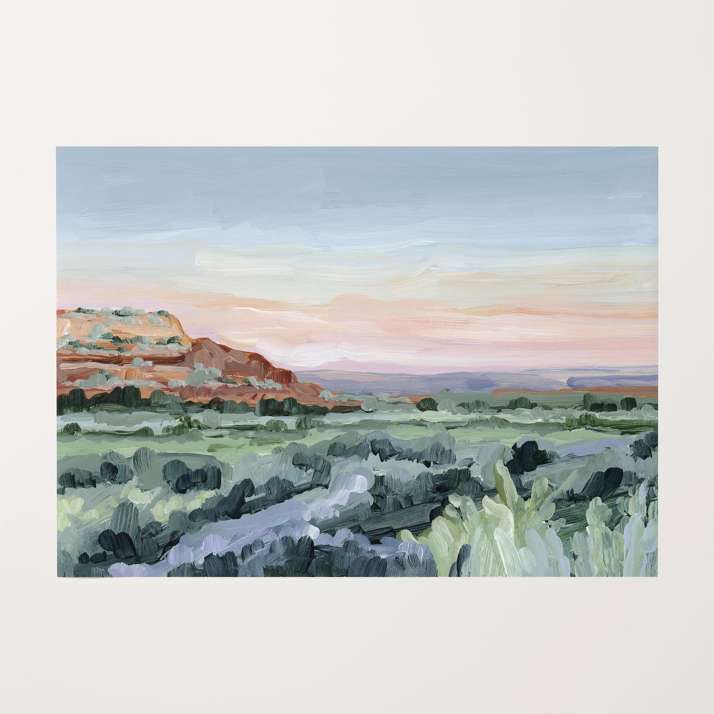 Kunstdruck „Am Rande von Utah“