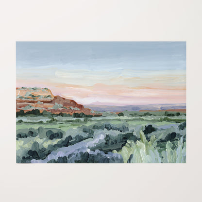Kunstdruck „Am Rande von Utah“