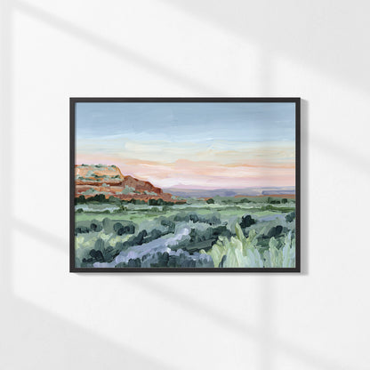 Kunstdruck „Am Rande von Utah“