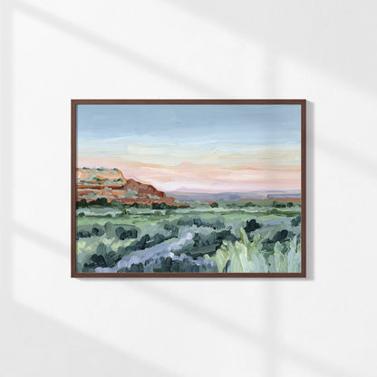 Kunstdruck „Am Rande von Utah“