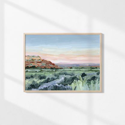 Kunstdruck „Am Rande von Utah“