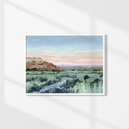 Kunstdruck „Am Rande von Utah“