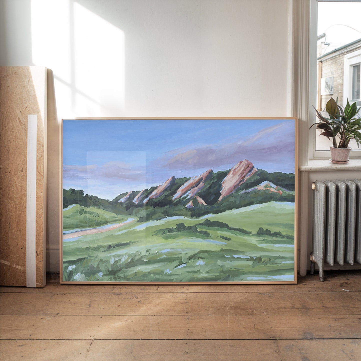 Kunstdruck „Abend im Flatirons“