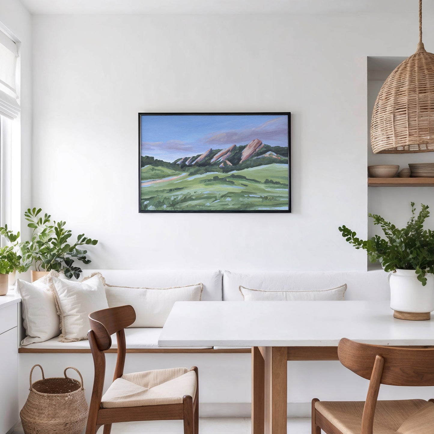 Kunstdruck „Abend im Flatirons“