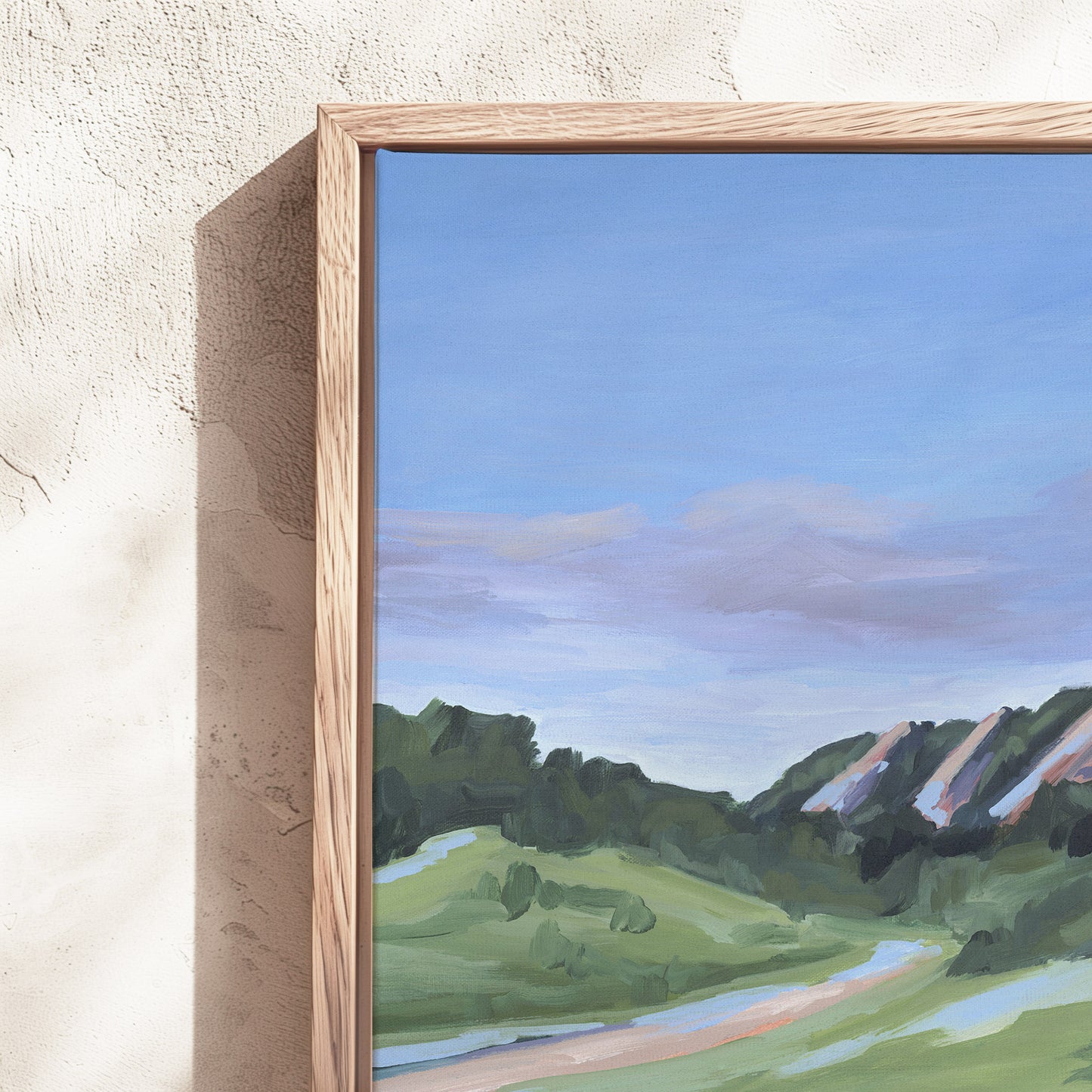 Kunstdruck „Abend im Flatirons“