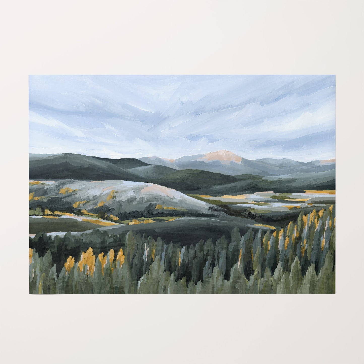 Kunstdruck „Erster Fall“