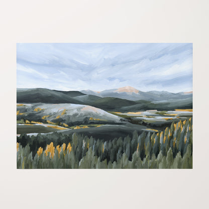Kunstdruck „Erster Fall“