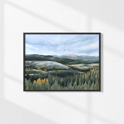 Kunstdruck „Erster Fall“