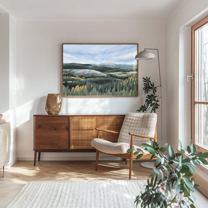 Kunstdruck „Erster Fall“