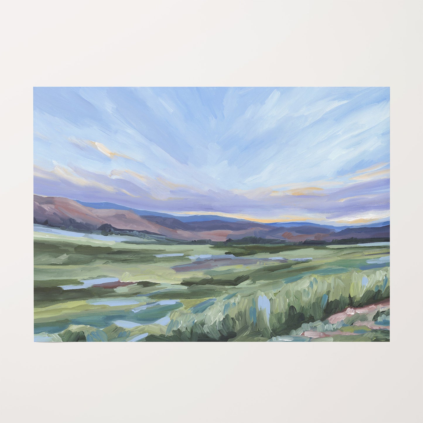 Estampe « Front Range »