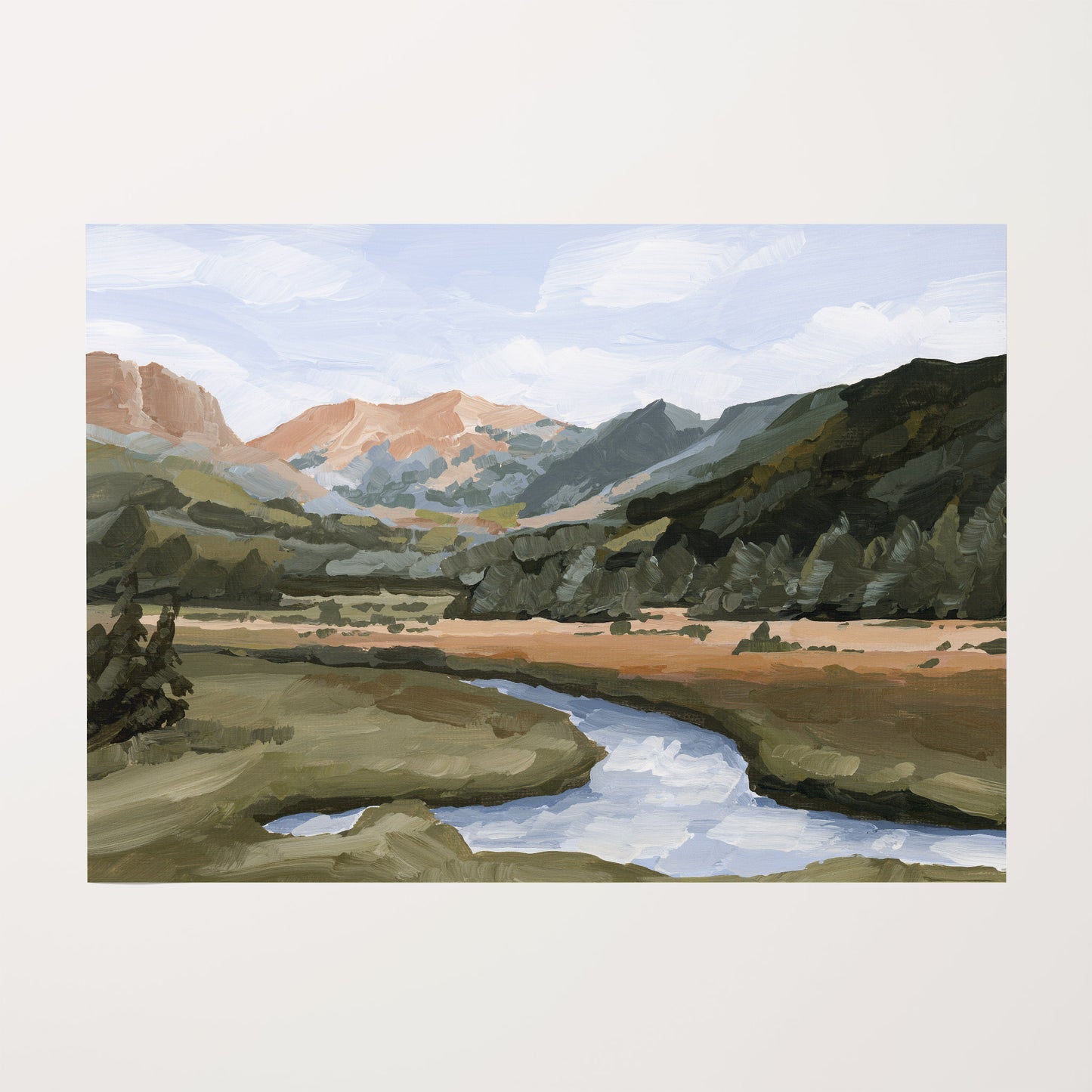"Grand Lake" Art Print