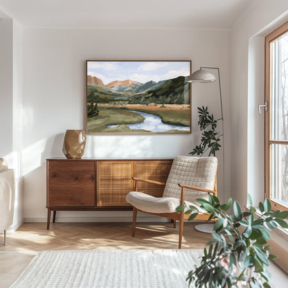 "Grand Lake" Art Print