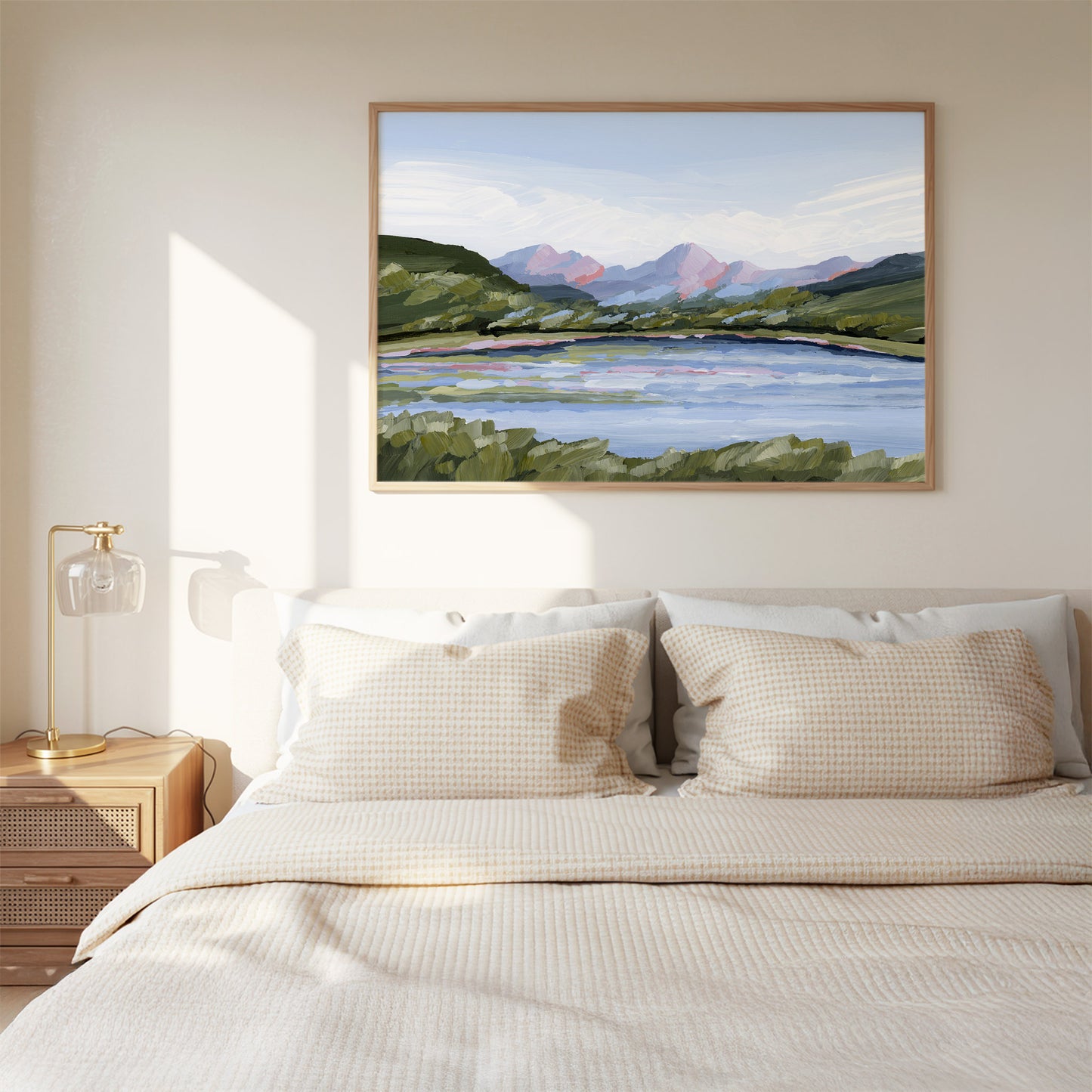 Kunstdruck „Zuhause im Tal“