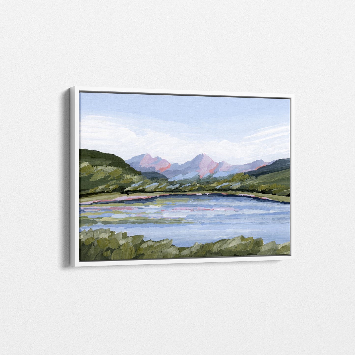 Kunstdruck „Zuhause im Tal“