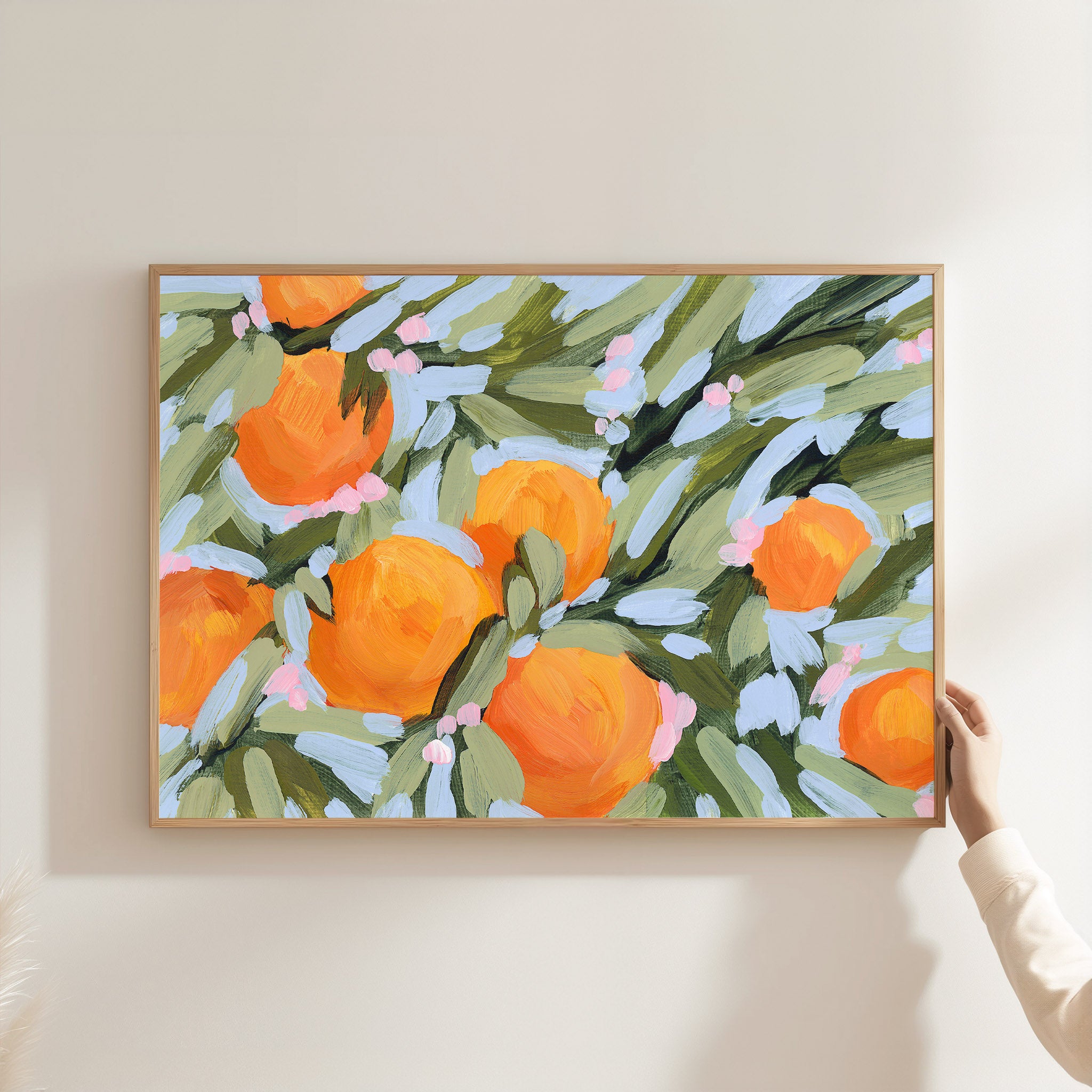 Citrus Fruit Botanical Wall Art - 