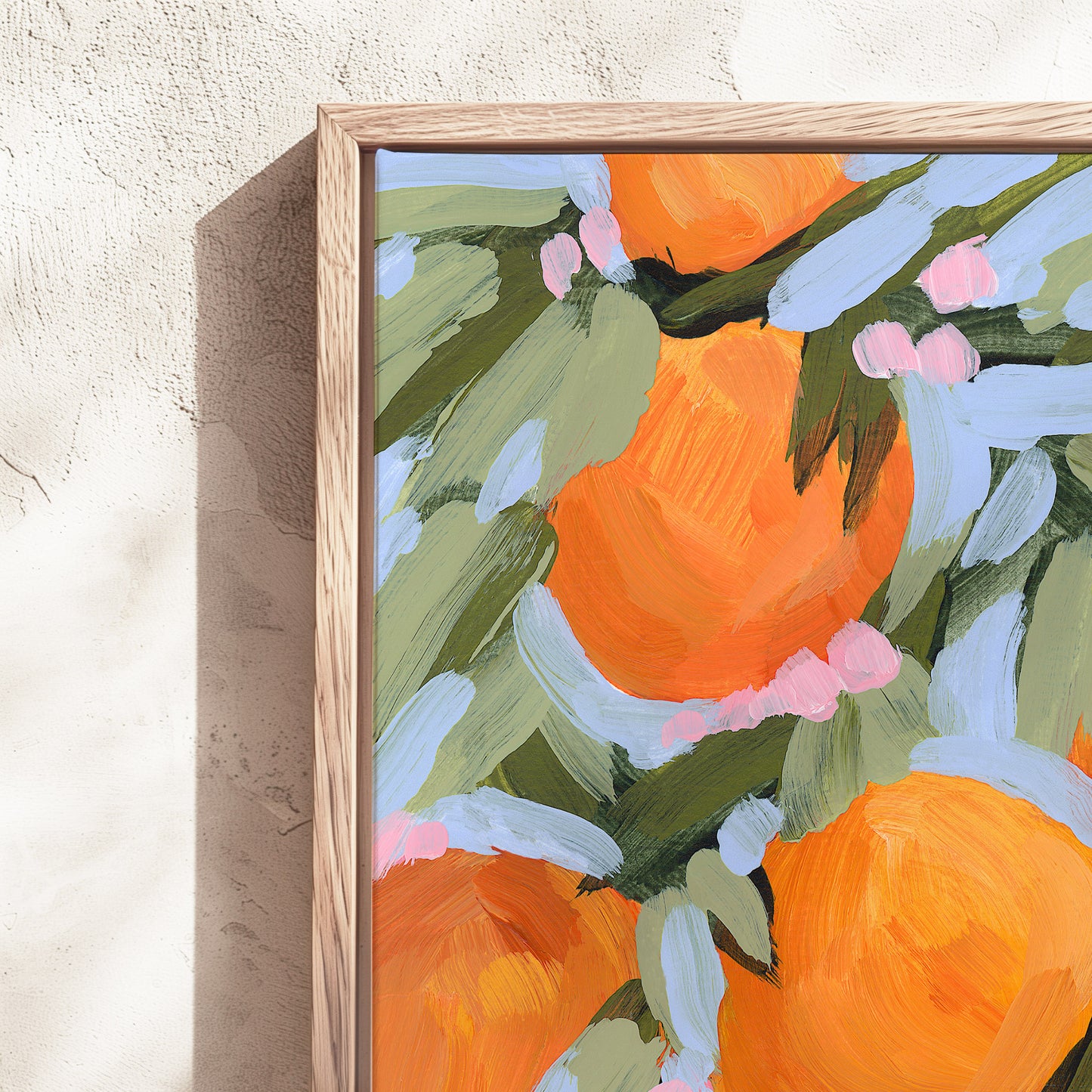 "Oranges and Blossoms" Art Print