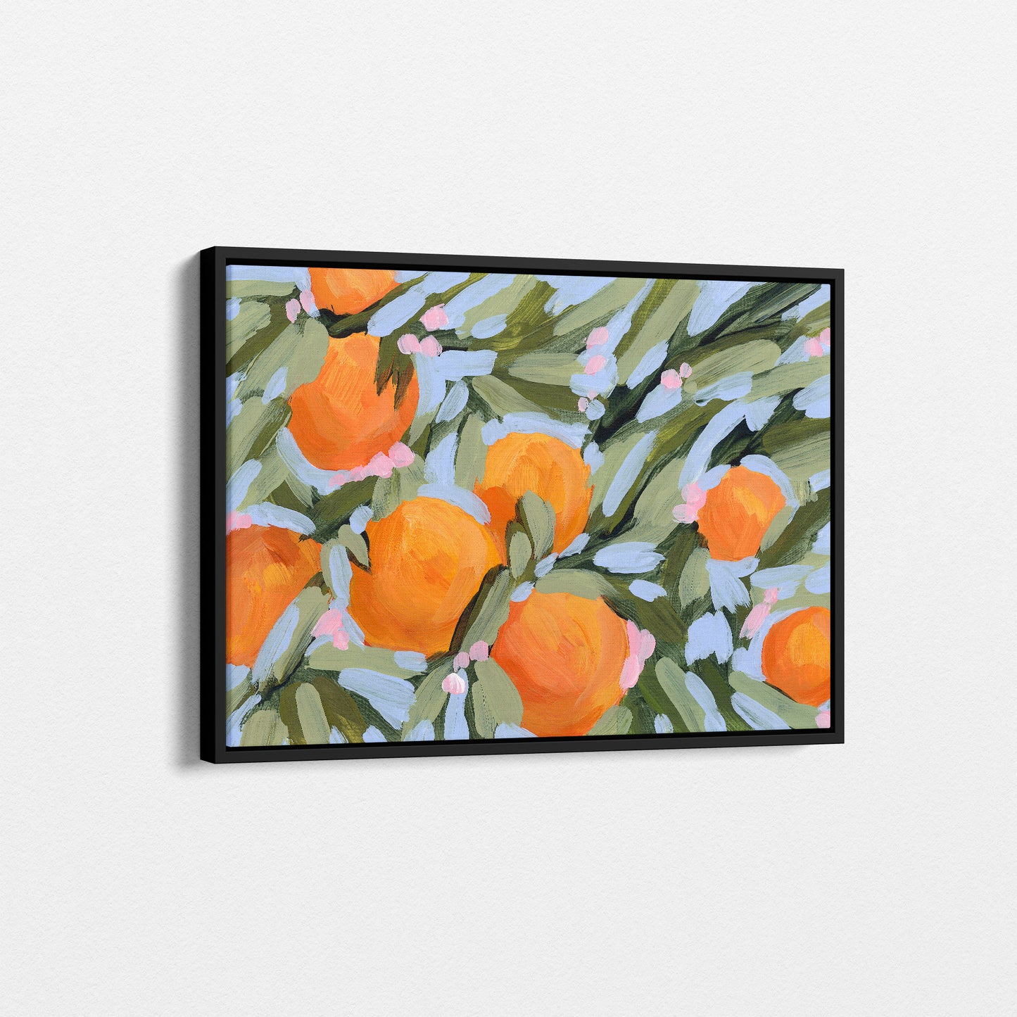 "Oranges and Blossoms" Art Print