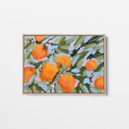 "Oranges and Blossoms" Art Print