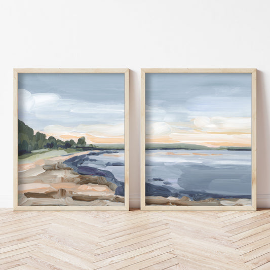 "Pretty Marsh" Diptych Art Print || Set of 2