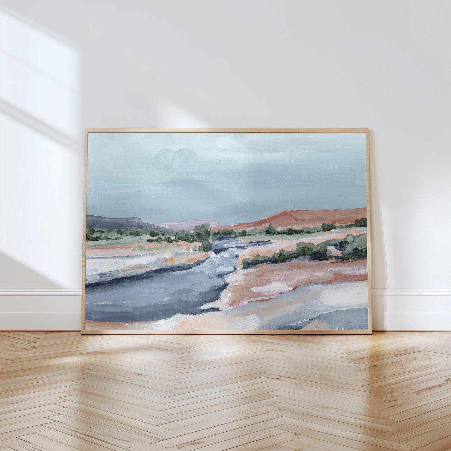 "River Through Zion" Art Print