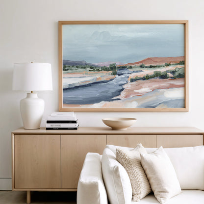 "River Through Zion" Art Print