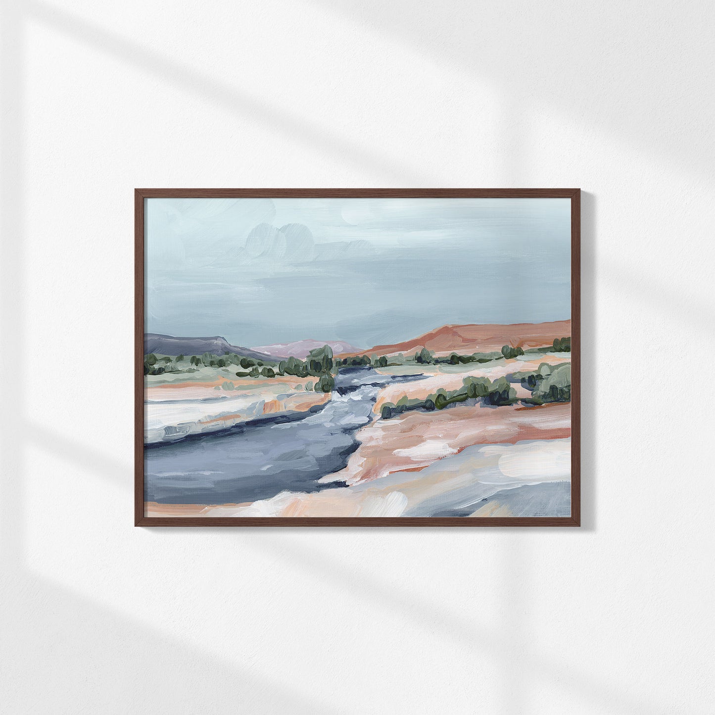 "River Through Zion" Art Print