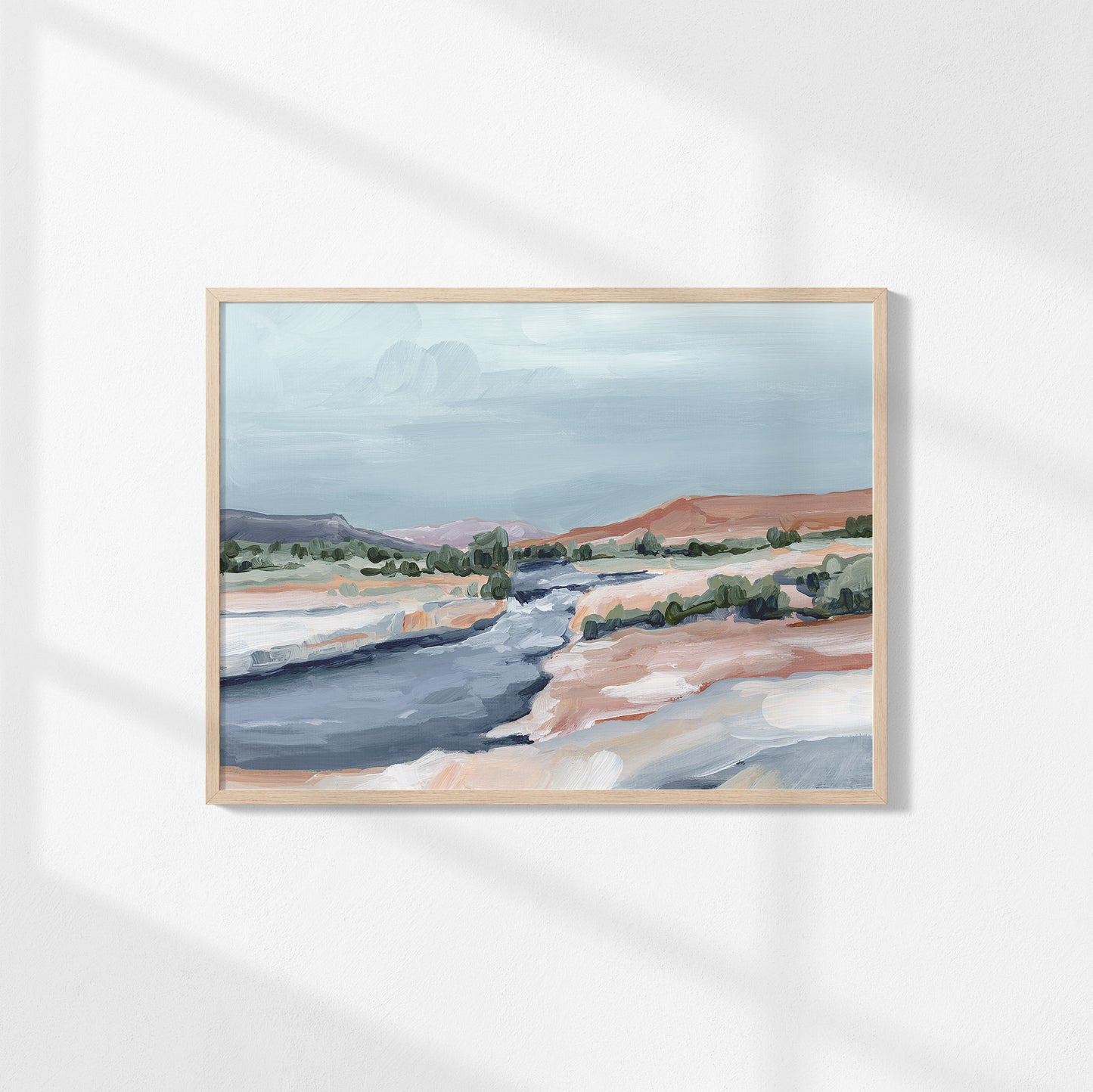 "River Through Zion" Art Print