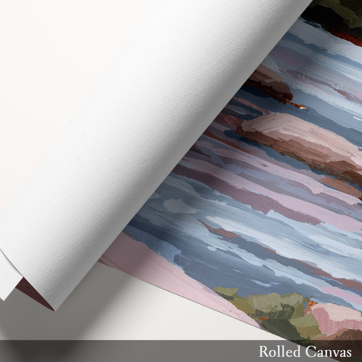 Kunstdruck „Zuhause im Tal“