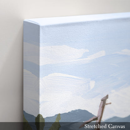 Kunstdruck „Zuhause im Tal“