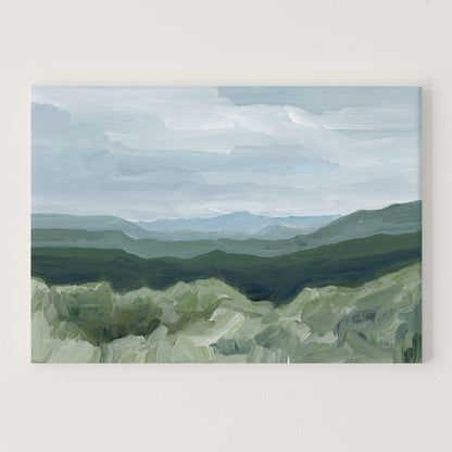 "View From Our Cabin" Art Print