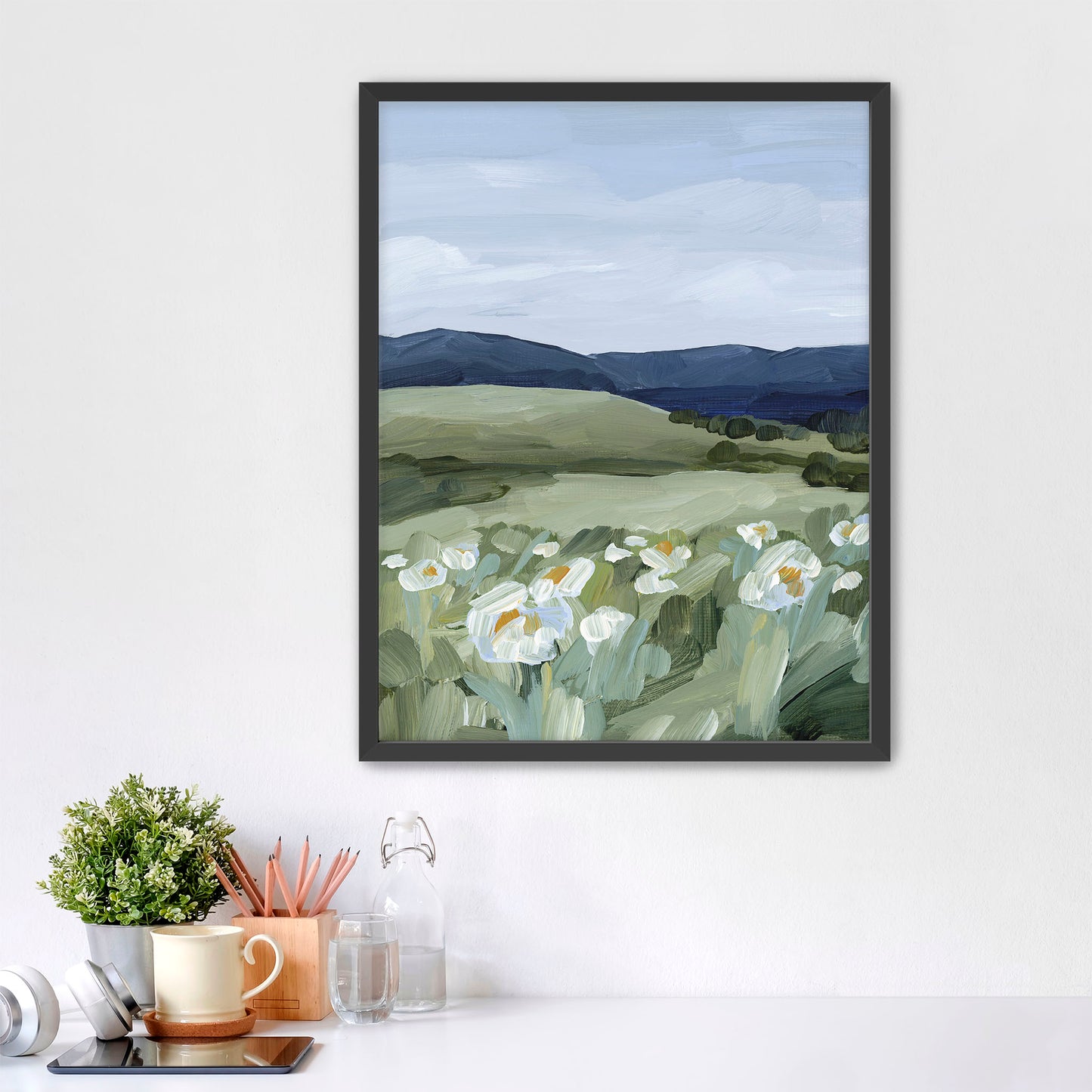 "Wild Poppies" Art Print - Katie Garrison Art