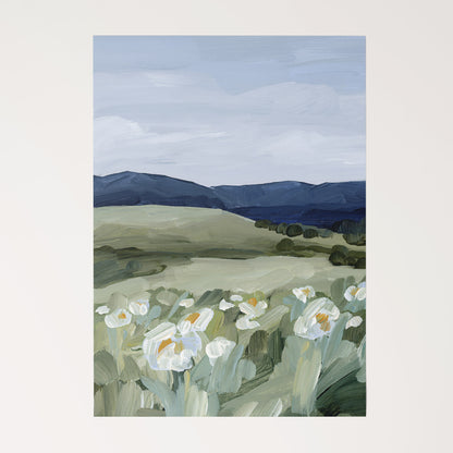 Kunstdruck „Wilde Mohnblumen“