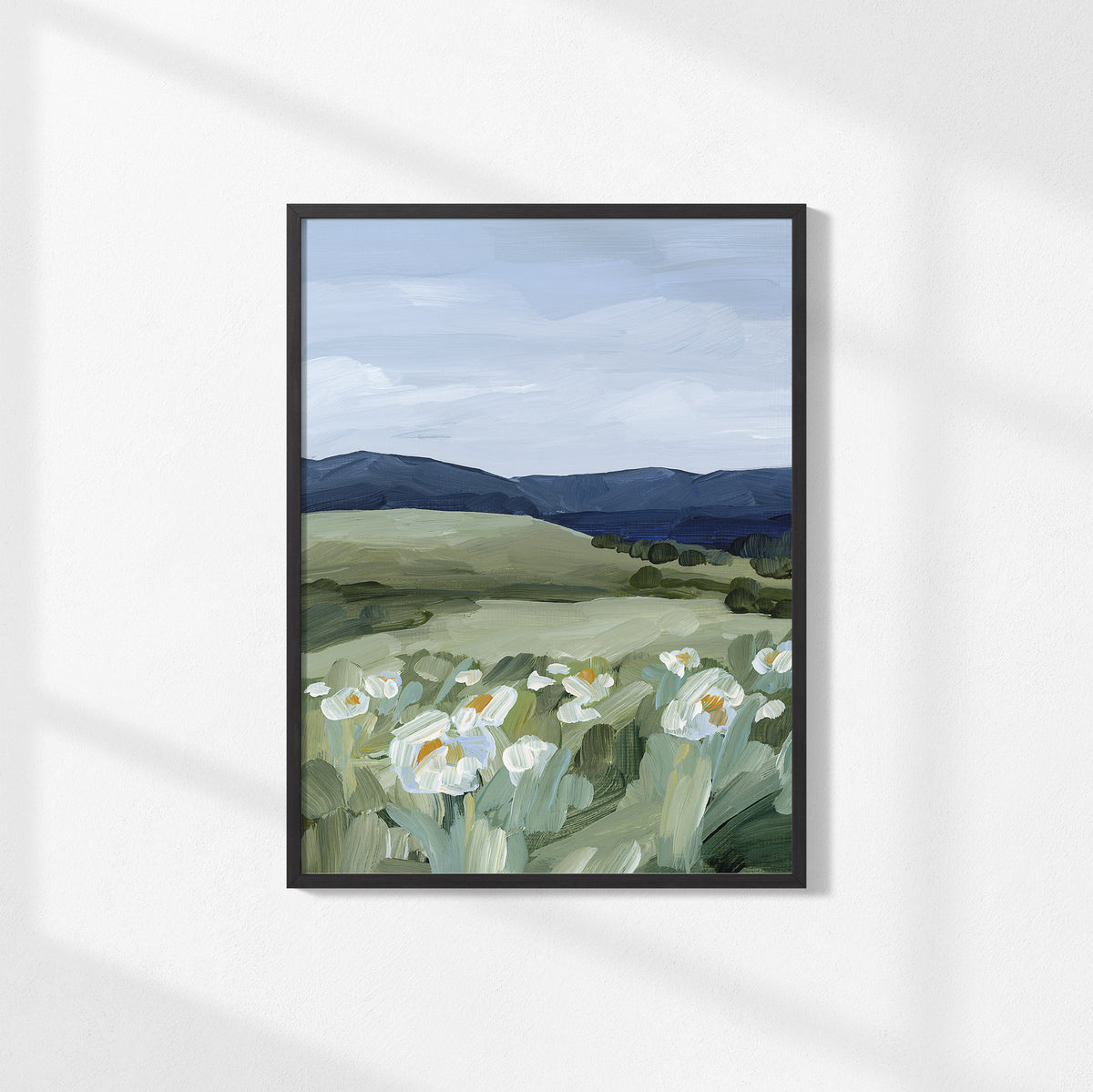 Kunstdruck „Wilde Mohnblumen“