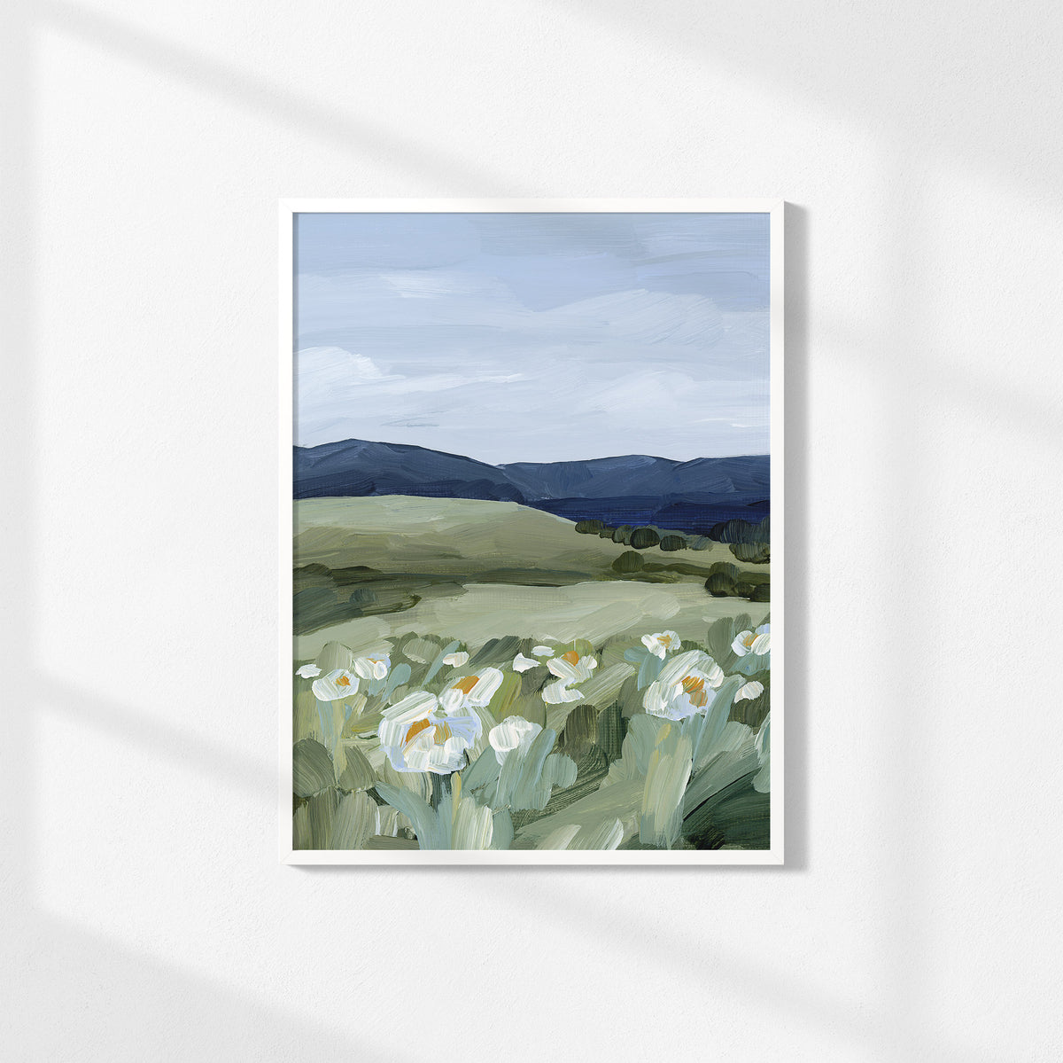 Kunstdruck „Wilde Mohnblumen“