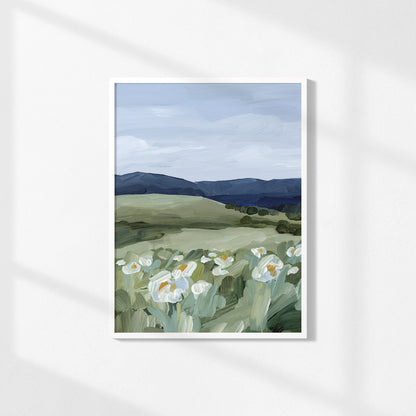 Kunstdruck „Wilde Mohnblumen“