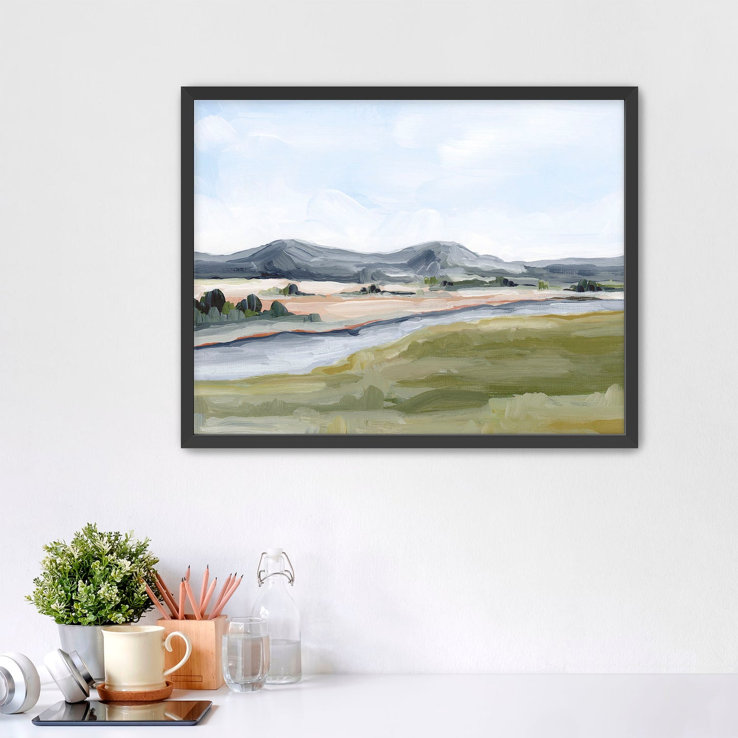 "Yellowstone in May" Art Print - Katie Garrison Art