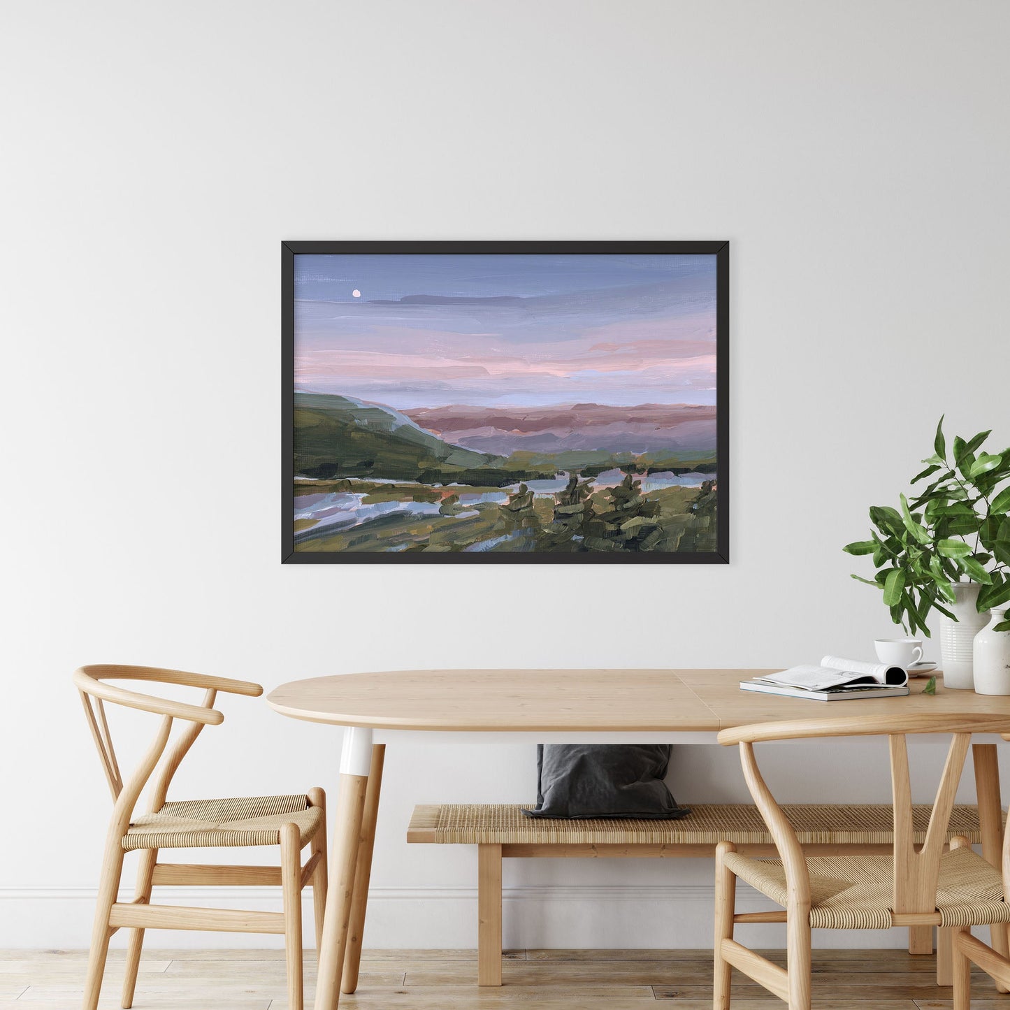 ’A Still Night’ Art Print - Blue Ridge Mountains Wall - Appalachian Trail - blue ridge - blueridge