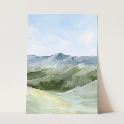 "Above the Treeline" Art Print - Katie Garrison Art LLC